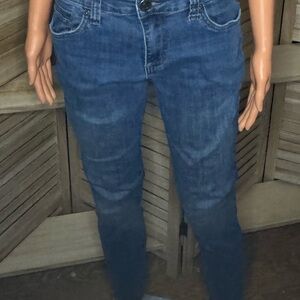 Kut from the Kloth Women's Blue Ankle Jeans